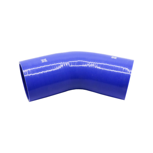 Pipercross Blue 45° 102mm Bore, 152mm Leg Length Silicone Hose (FCL04052)