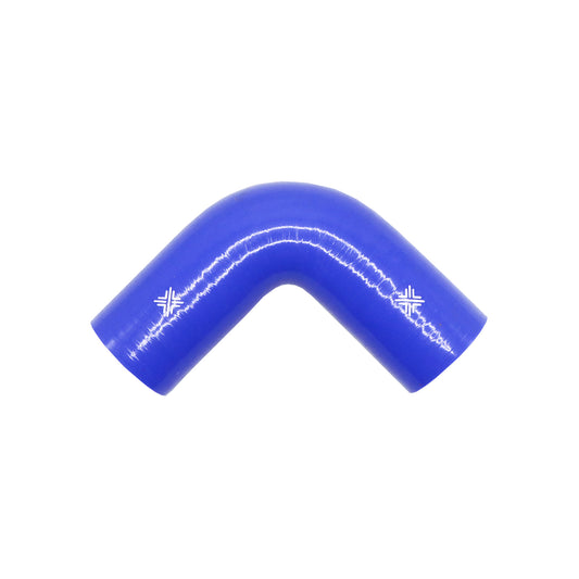 Pipercross Blue 90° 63mm Bore, 152mm Leg Length Silicone Hose (FCL04079)