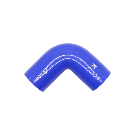 Pipercross Blue 90° 76mm Bore, 152mm Leg Length Silicone Hose (FCL04085)