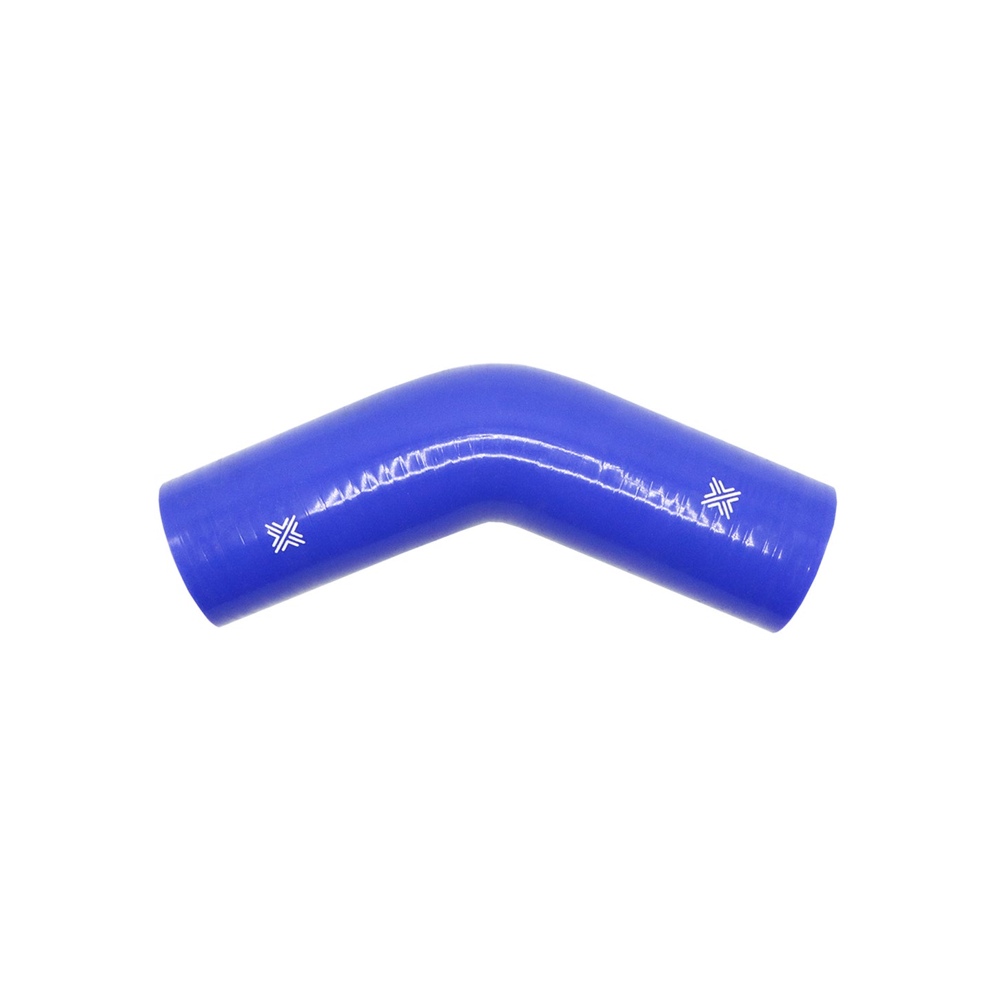 Pipercross Blue 45° 63mm Bore, 152mm Leg Length Silicone Hose (FCL04037)