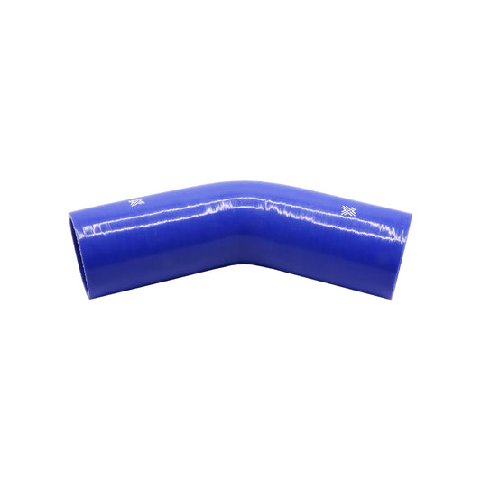Pipercross Blue 45° 70mm Bore, 152mm Leg Length Silicone Hose (FCL04040)