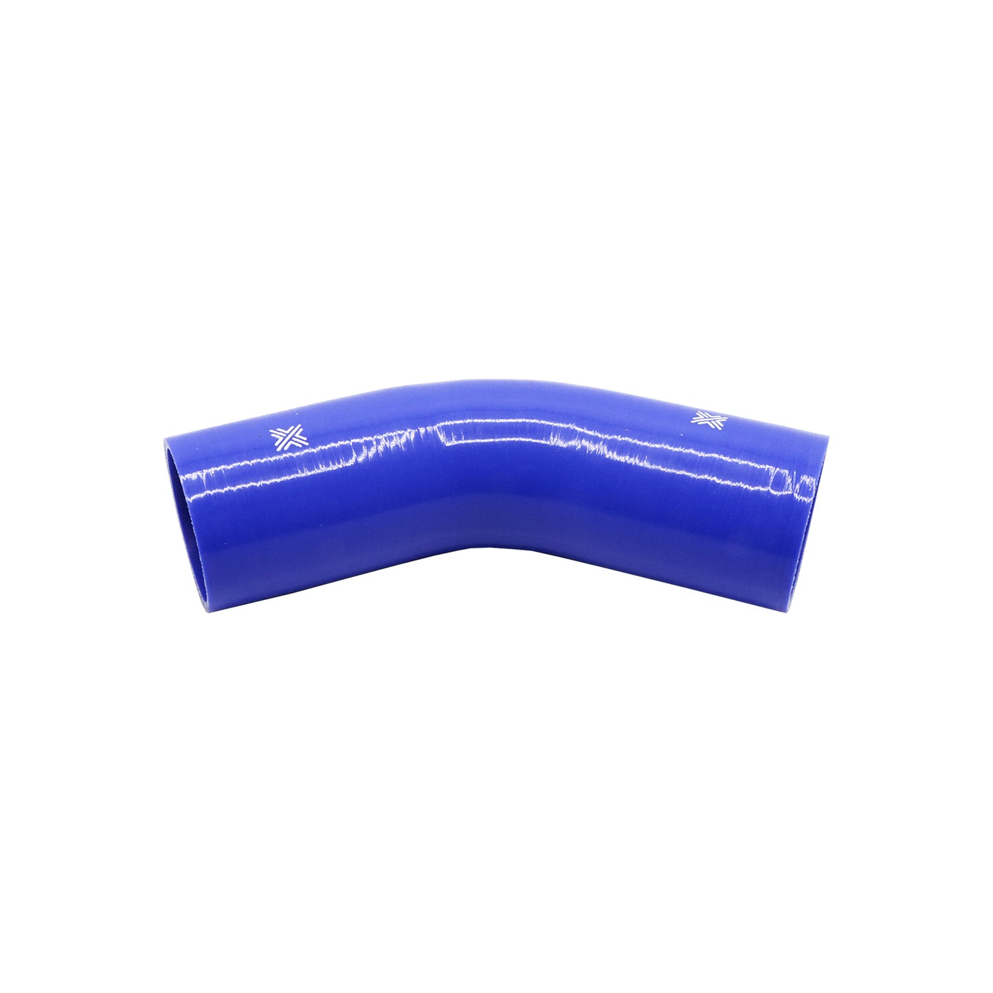 Pipercross Blue 45° 76mm Bore, 152mm Leg Length Silicone Hose (FCL04043)