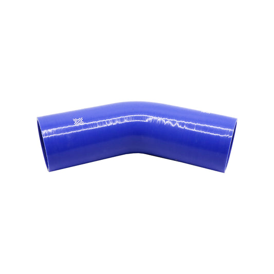 Pipercross Blue 45° 80mm Bore, 152mm Leg Length Silicone Hose (FCL04046)