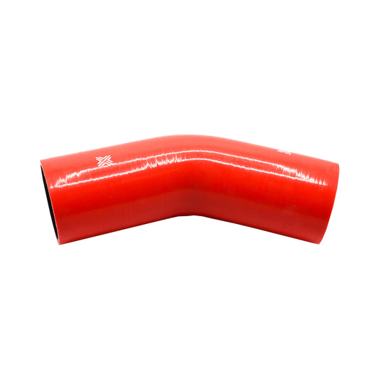 Pipercross Red 45° 80mm Bore, 152mm Leg Length Silicone Hose (FCL04047)