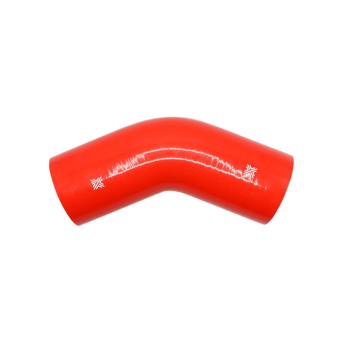 Pipercross Red 45° 89mm Bore, 152mm Leg Length Silicone Hose (FCL04050)