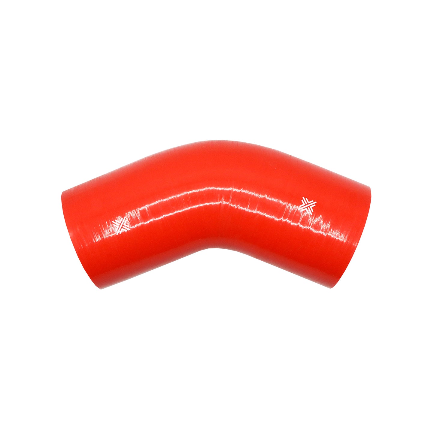 Pipercross Red 45° 102mm Bore, 152mm Leg Length Silicone Hose (FCL04053)
