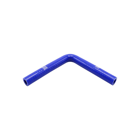Pipercross Blue 90° 12mm Bore, 152mm Leg Length Silicone Hose (FCL04055)