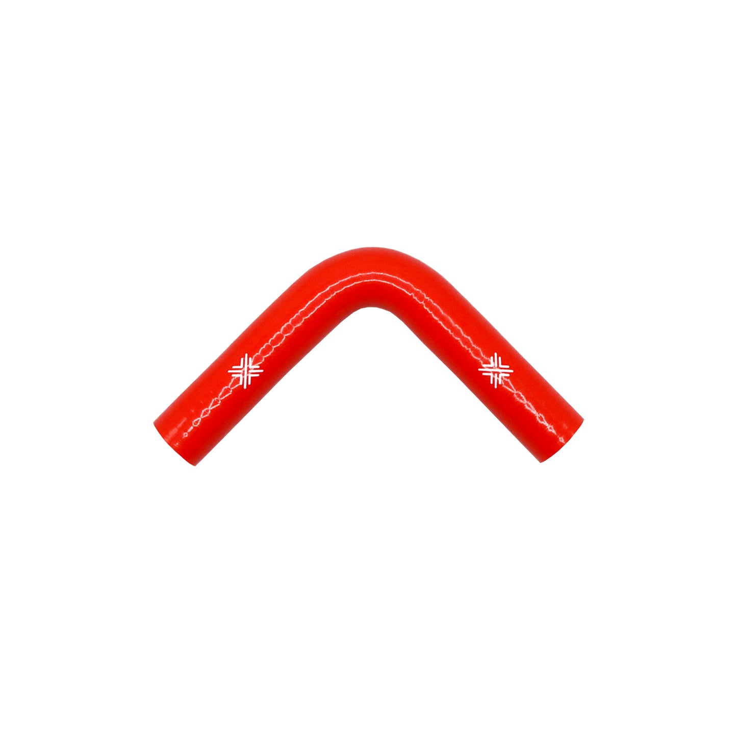 Pipercross Red 90° 25mm bore, 152mm leg length silicone hose (FCL04065)