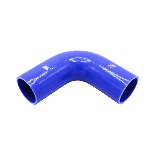 Pipercross Blue 90° 61mm Bore, 152mm Leg Length Silicone Hose (FCL04076)