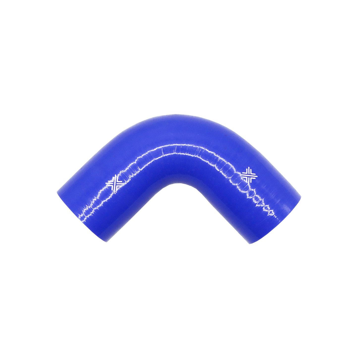 Pipercross Blue 90° 70mm Bore, 152mm Leg Length Silicone Hose (FCL04082)