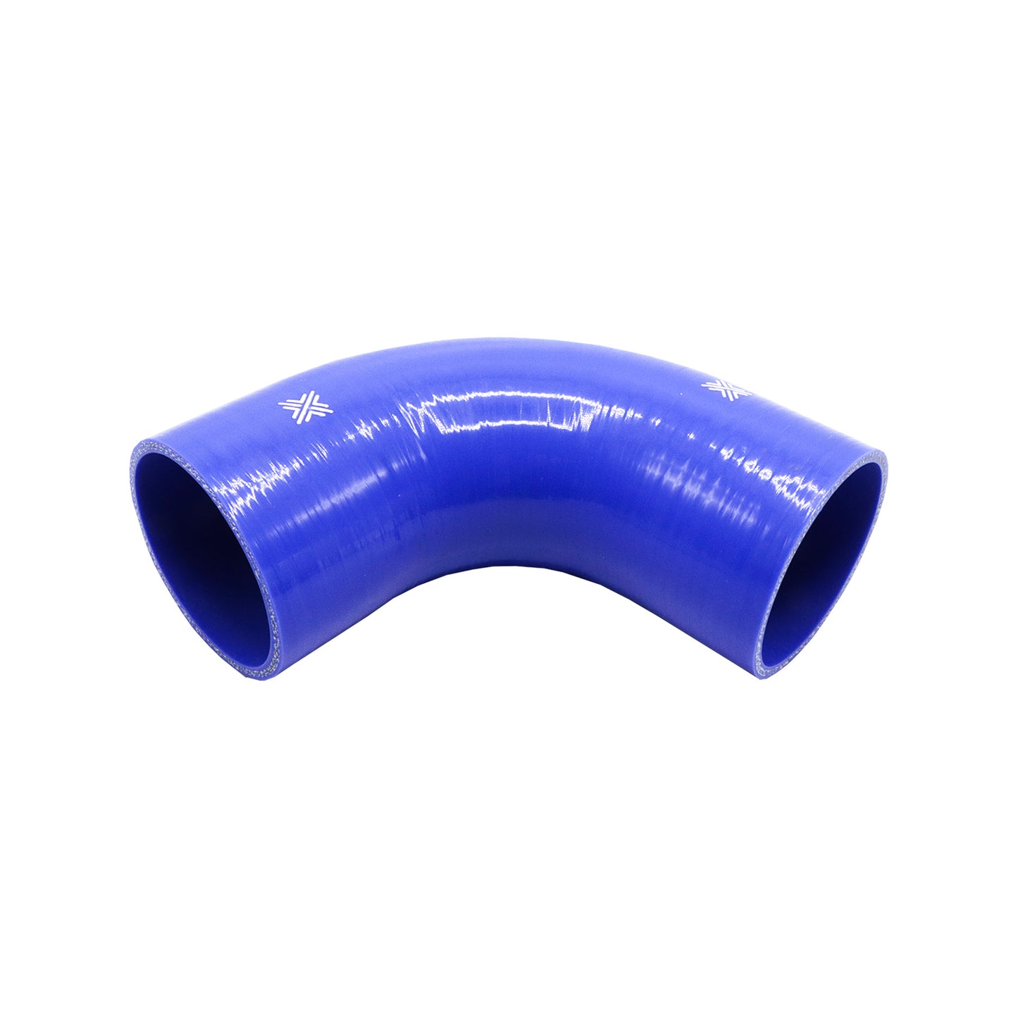Pipercross Blue 90° 80mm Bore, 152mm Leg Length Silicone Hose (FCL04088)